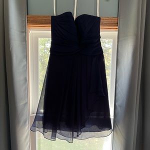 David’s Bridal Strapless Short dress